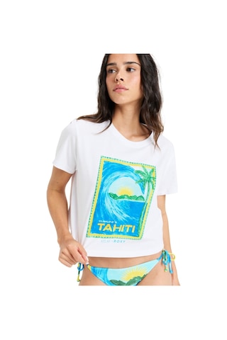 Roxy Roxy Atlas Oceanregular Crop Kadın Renkli Tişört Bwt0 Çok Renkli