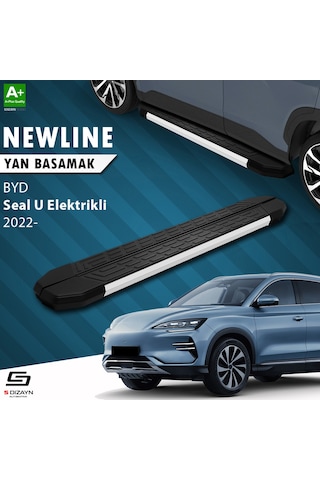 S-dizayn Byd Seal U Elektrikli Newline Aluminyum Yan Basamak 193 Cm 2022 Üzeri A+ Kalite
