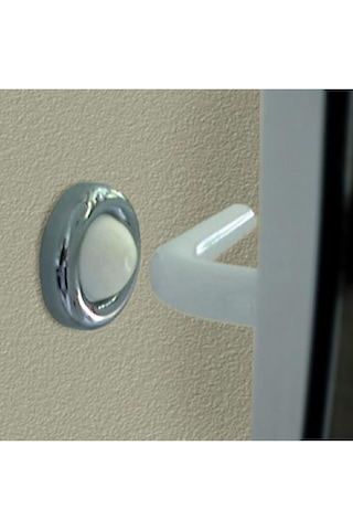 Kapı Pencere Tamponu Duvar Bağlantılı Siyah