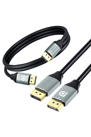 Forzacase Fc749 8k 60hz / 4k 144hz Görüntü Aktarıcı Kablo Dp To Dp 1.5m