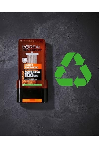 L'oreal Paris Men Expert Hydra Energetic Taurin İçeren Duş Jeli 300 Ml Acai Üzümü