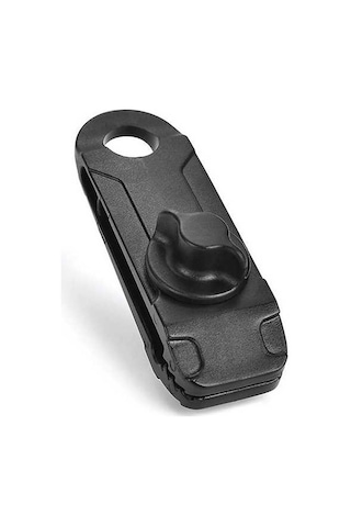 Artfulabode Yelken Ve Siyah Piknik Nylon Klipsi Kamp, Geeroyoo Dayanıklı Çok Çadır Amaçlı Aksesuarı - Ck Siyah