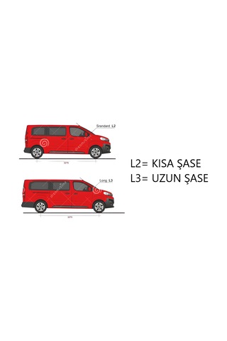 Toyoto Proace Verso Kısa Şase Tavan Çitası Portbagaj 2019 2020 2021 2022 2023 2024 2025 2026 2027