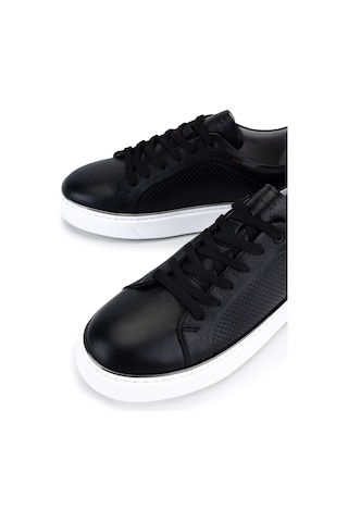 Tamer Tanca Erkek Hakiki Deri Siyah Sneakers & Spor Ayakkabı 1214 111 Erk Ayk Y26 Sıyah Dr
