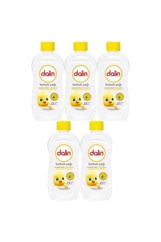 Dalin Bebek Yağı 500ml Klasik Etkin Nemlendirici 5 Li Set