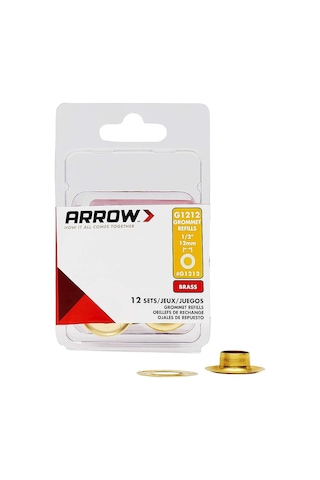 Arrow G1212 Pirinç Kuşgözü Perçin 12 MM