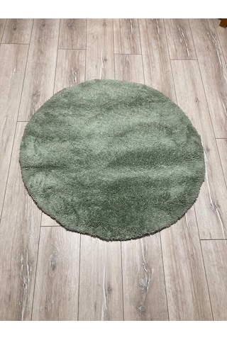Rıxos Home Tuğra Halı Rıxos Loft Shaggy +tek Renk Yeşil Shaggy