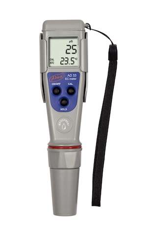 Adwa Ad33 Cep Tipi İletkenlik Ec Metre Ve Sıcaklık Ölçer 0 - 1999 Μs/cm
