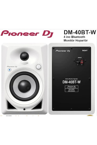 Pıoneer Dm-40Bt-W Monıtor Speakers