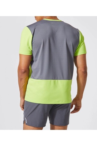 Nature The Brand Neon Yeşil Performans T-shirt Sırt Mesh Panel Detaylı SIYAH