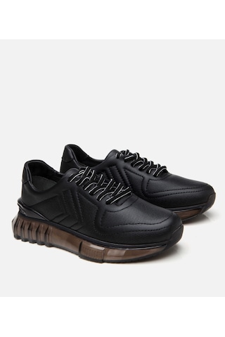 Hotiç Kadın Deri Siyah Comfort Spor Ayakkabı 01ayh306490a100 Siyah-black Siyah