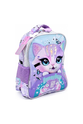 Chımola Cute Cat Sırt Çantası 12" Çok Renkli