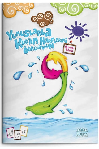 Yunuslarla Kur'an Harflerini Öğreniyorum (Boyama Kitabı)