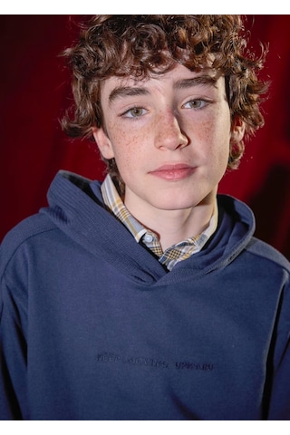 Mayoral Erkek Çocuk Kapüşonlu Sweatshirt 7402 Lacivert