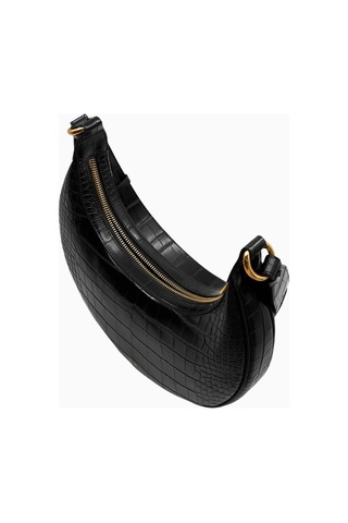 Jw Pei Carly Saddle Bag Vegan Deri Omuz Çantası Siyah - 1. Stil