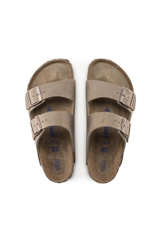 Birkenstock Arizona Sfb Leoi Kahverengi Erkek Terlik Kahverengi