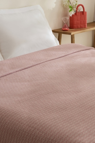 Karaca Home Caris Çift Kişilik Tek Pike Pembe Pembe