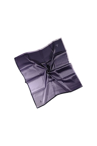 Mim Eşarp Mısırlı Eşarpları Degrade Kristal Sport Bulut Desenli Polyester Eşarp Füme - Gümüş