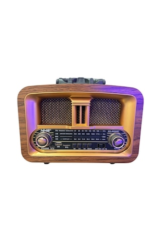 Taşınabilir Klasik Am/fm/sw Retro Ev Radyo Usb İle Şarj Olabilen Retro Radyo 5570