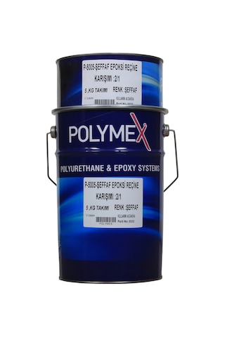Polymex 5005 Ultra Şeffaf Epoksi 5 KG