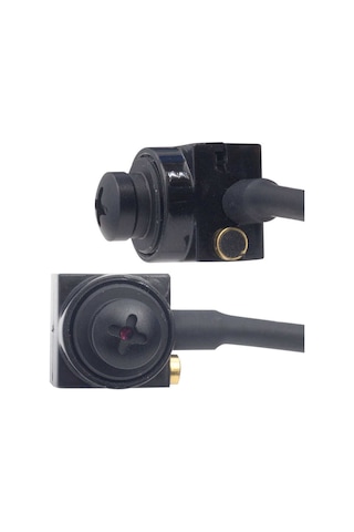 Powermaster Pm-19311 3.6 Mm 800 Tvl 14 Sensör Mikrofonlu Siyah Vida Model Mini Kamera