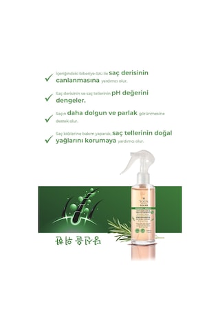 Yoon Saç Dökülme Karşıtı Hızlı Saç Uzatma Biberiyeli Saç Bakım Suyu 200 ML