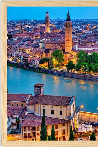 33x48 Ahşap Çerçeve 2cm En, 2,5cm Derinlik Puzzle Fotoğraf Poster Resim Çerçevesi Naturel Çam