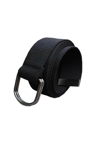 Unisex Spor Halka Tokalı Taktik Bez Kemer Seti 120Cm
