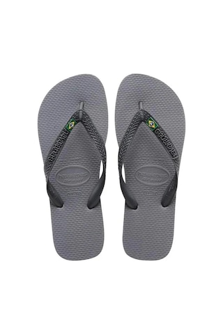 Havaianas Brasil Steel Grey Gri Erkek Terlik-5613 Gri
