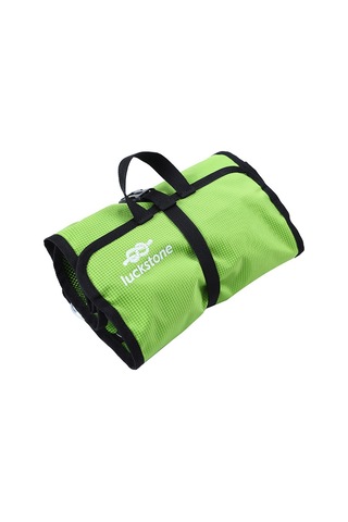 Luckstone Pykjd Asılı Saklama Çantası 420D Oxford Kumaş Buz Kaya Tırmanışı Dişlileri Için Katlanabilir Fermuarlı - Yeşil