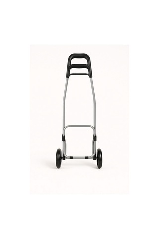 Su Geçirmez Çantalı Katlanabilir Alüminyum Pazar Arabası Kahverengi