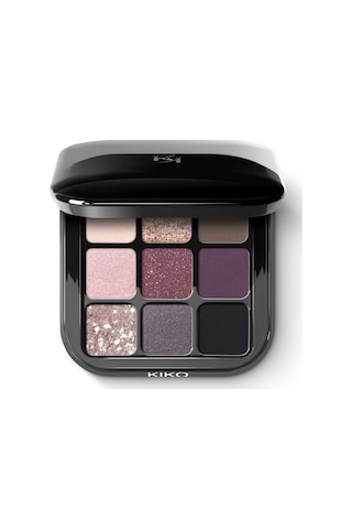 Kiko Göz Farı Paleti New Glamour Multi Finish Eyeshadow Palette 04 Mauve Selection