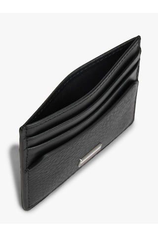 Tommy Hilfiger Th Central Cc Holder Erkek Siyah Cüzdan - Am0am14494