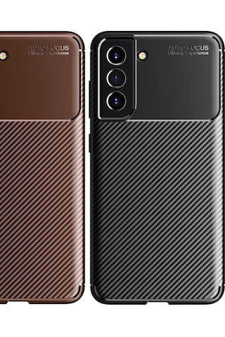 Galaxy S21 Fe Kılıf Zore Negro Silikon Kapak Siyah