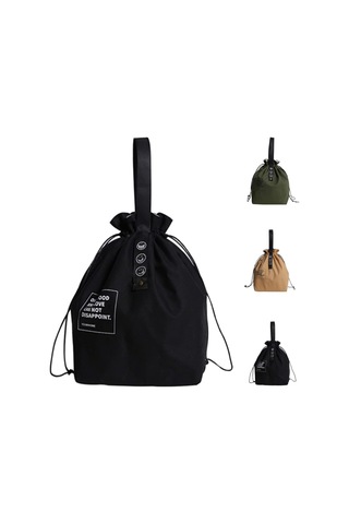 Moveevo Eko Dost Canvas Isı Yalıtımlı Yemek Çantası - Erkek Ve Kadın İçin Taşınabilir, Taze Yemek Sağlama, Drawstring Kapatma Ve Sağlam Kollü Tasarım