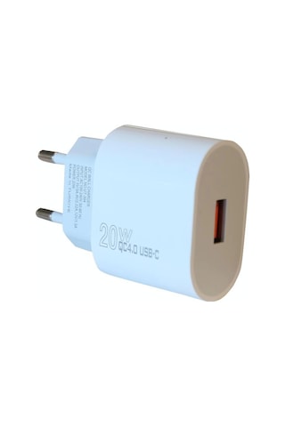 Elba Elb03-20usb Beyaz 20w Usb Şarj Kafa Qc4.0 Akıllı Koruma-hızlı Şarj-ısıya Dayanıklı