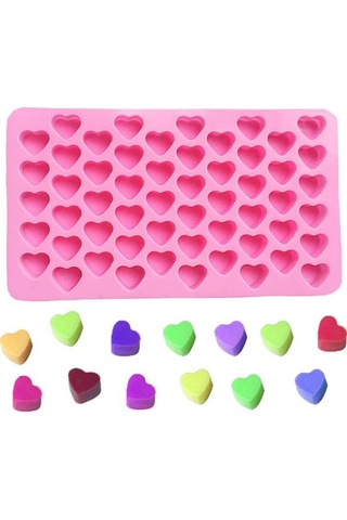 Mutfak Gadget Çikolata Kalıp Kek Kalıbı Gıda Sınıfı Düğün 55 Izgara Bakeware Buz Küpü Tepsisi