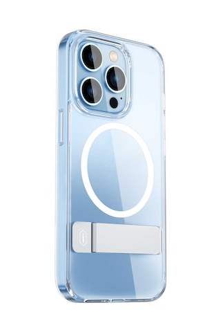 Wiwu Apple Uyumlu iPhone 14 Pro Kılıf Standlı Magsafe Wireless Şarj Özellikli Wiwu Aurora Serisi Kapak ZORE-270346