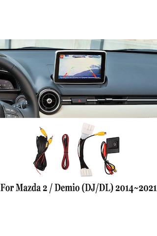 Kangfufeng Mazda 2 / Demio Hatchback Dj 2014-2021 İçin Araç Arka Görüş Kamerası