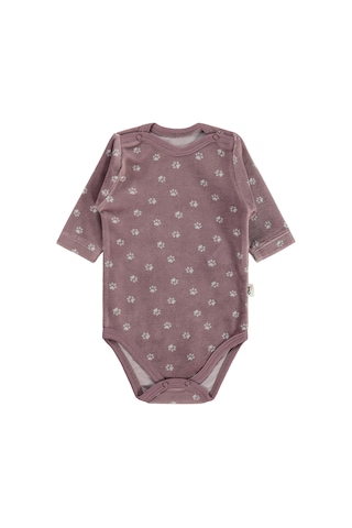 Civil Baby Mini Pati Empirme 1-18 Ay Çıtçıtlı Badi - Kahve 3-6 Ay Kahve