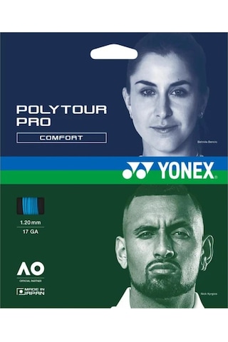 Yonex Poly Tour Pro 120 12m Tenis Kordajı - Mavi
