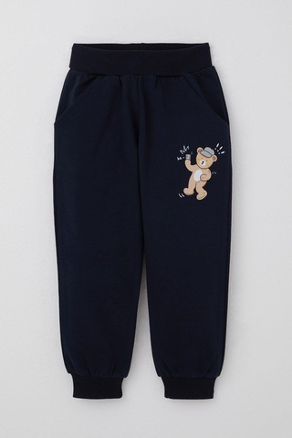 Breeze Erkek Çocuk Eşofman Takım Sırt Kısmı Eğlenceli Ayıcık Baskılı 1-4 Yaş, Mint Yeşili Mint Yeşili