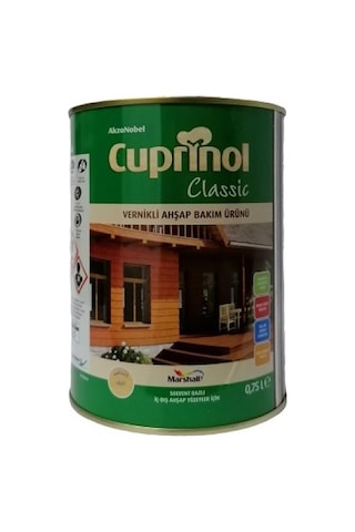 CUPRINOL CLASSIC VERNİKLİ AHŞAP BAKIM ÜRÜNÜ 0,75 L