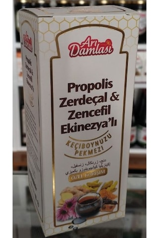 Arı Damlası Propolis Zerdeçal & Zencefil Ekinezyalı Keçiboynuzu Pekmezi 250 ML