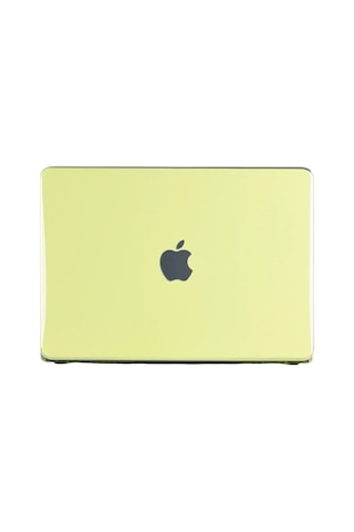 Ers Macbook Neo Şeffaf Macbook Kapak - Yeşil