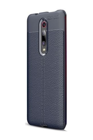 Apsuwa Xiaomi Mi 9t Kılıf Niss Deri Dokulu Silikon