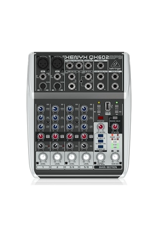 Behrınger Qx602Mp3 6 Kanal Mp3'Lü Mikser
