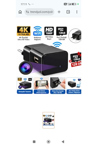 Cocuk Yaşli Bakim Kamerasi 4 K