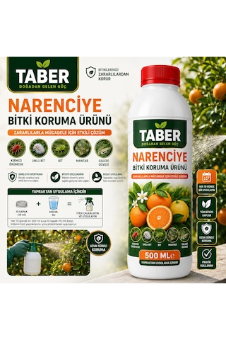 Taber Narenciye Bitki Bakım Ürünü 500 Ml Konsantre Narenciye Ağaçları İçin Yapraktan Uygulama Diğer