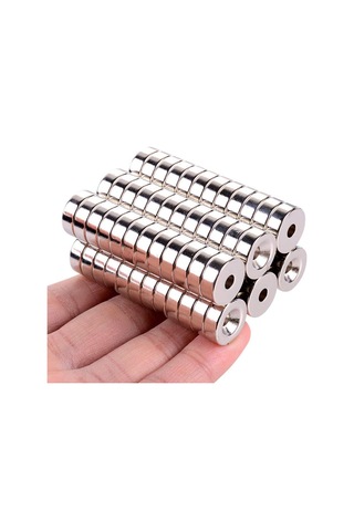 Neodyum Mıknatıs, 20Mm X 10-5Mm X 5Mm Havşa Delikli, Adet Seçmeli 1 Adet